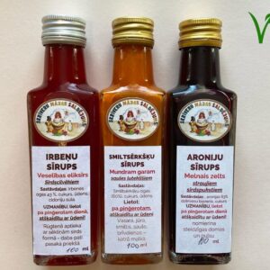 "VESELĪBAS ELIKSĪRI" SĪRUPU IZLASE